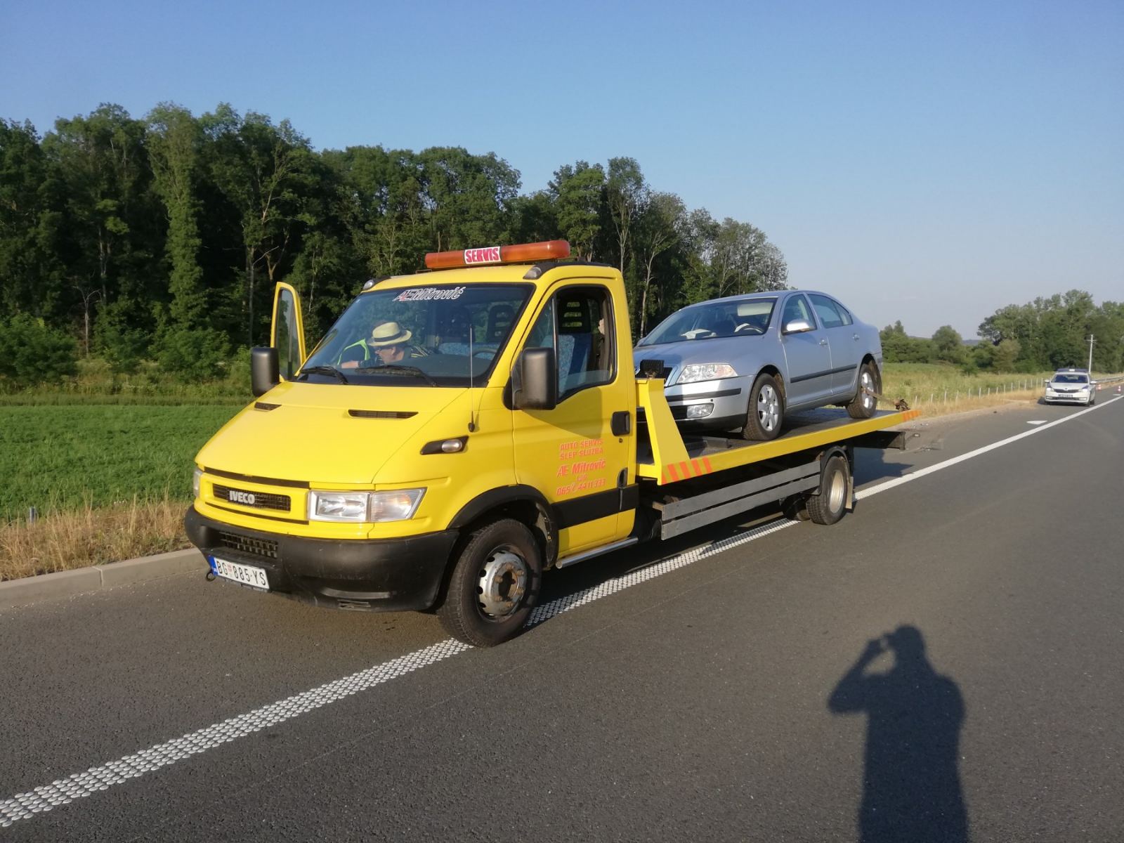 Autoput Miloš Veliki šlep služba